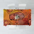 Australia Wombat Tablecloth Indigenous Art
