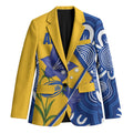 Australian Capital Territory Oztag Custom Blazer ACT Royal Bluebell Indigenous Art