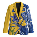 Australian Capital Territory Oztag Custom Blazer ACT Royal Bluebell Indigenous Art