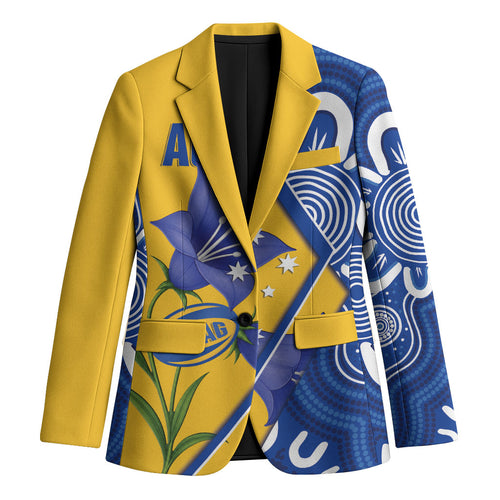 Australian Capital Territory Oztag Custom Blazer ACT Royal Bluebell Indigenous Art