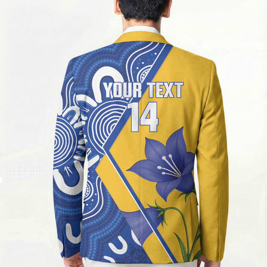 Australian Capital Territory Oztag Custom Blazer ACT Royal Bluebell Indigenous Art