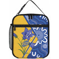 Australian Capital Territory Oztag Lunch Bag ACT Royal Bluebell Indigenous Art