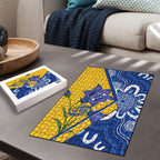 Australian Capital Territory Oztag Puzzle ACT Royal Bluebell Indigenous Art