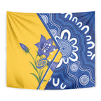 Australian Capital Territory Oztag Tapestry ACT Royal Bluebell Indigenous Art