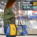 Australian Capital Territory Oztag Travel Bag ACT Royal Bluebell Indigenous Art