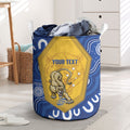 ACT Cougars Oztag Custom Laundry Basket Australian Capital Territory Indigenous Art