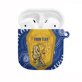 ACT Cougars Oztag Custom AirPods Case Australian Capital Territory Indigenous Art