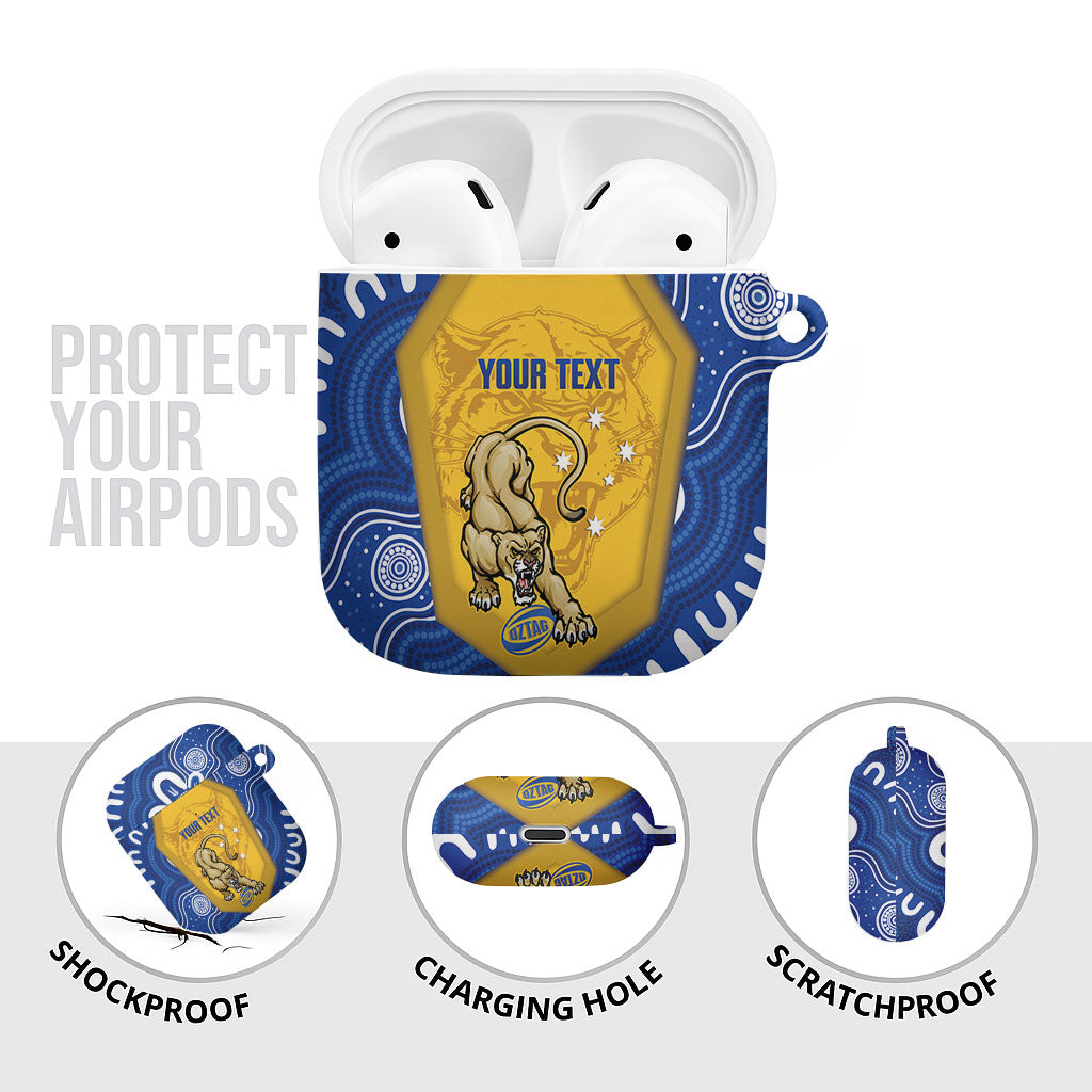 ACT Cougars Oztag Custom AirPods Case Australian Capital Territory Indigenous Art