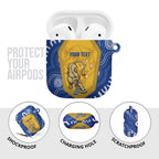 ACT Cougars Oztag Custom AirPods Case Australian Capital Territory Indigenous Art