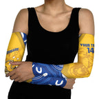 ACT Cougars Oztag Custom Arm Sleeves Australian Capital Territory Indigenous Art