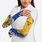 ACT Cougars Oztag Custom Arm Sleeves Australian Capital Territory Indigenous Art