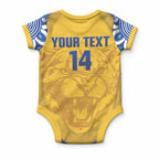 ACT Cougars Oztag Custom Baby Onesie Australian Capital Territory Indigenous Art