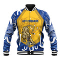 ACT Cougars Oztag Custom Baseball Jacket Australian Capital Territory Indigenous Art