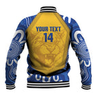 ACT Cougars Oztag Custom Baseball Jacket Australian Capital Territory Indigenous Art