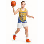 ACT Cougars Oztag Custom Basketball Jersey Australian Capital Territory Indigenous Art