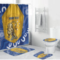 ACT Cougars Oztag Custom Bathroom Set Australian Capital Territory Indigenous Art