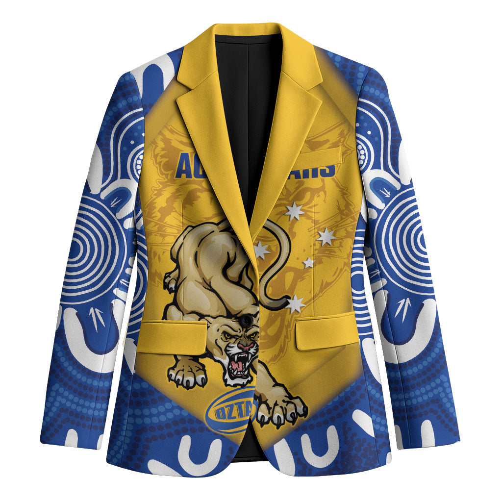 ACT Cougars Oztag Custom Blazer Australian Capital Territory Indigenous Art
