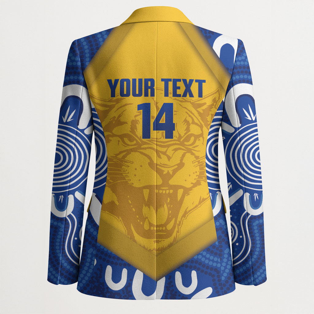 ACT Cougars Oztag Custom Blazer Australian Capital Territory Indigenous Art