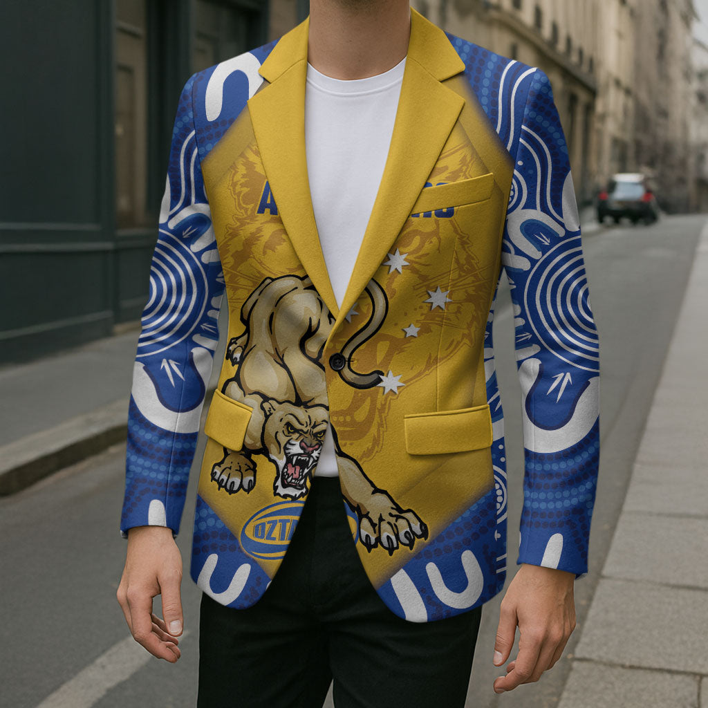 ACT Cougars Oztag Custom Blazer Australian Capital Territory Indigenous Art
