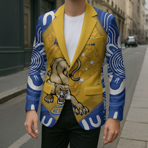 ACT Cougars Oztag Custom Blazer Australian Capital Territory Indigenous Art