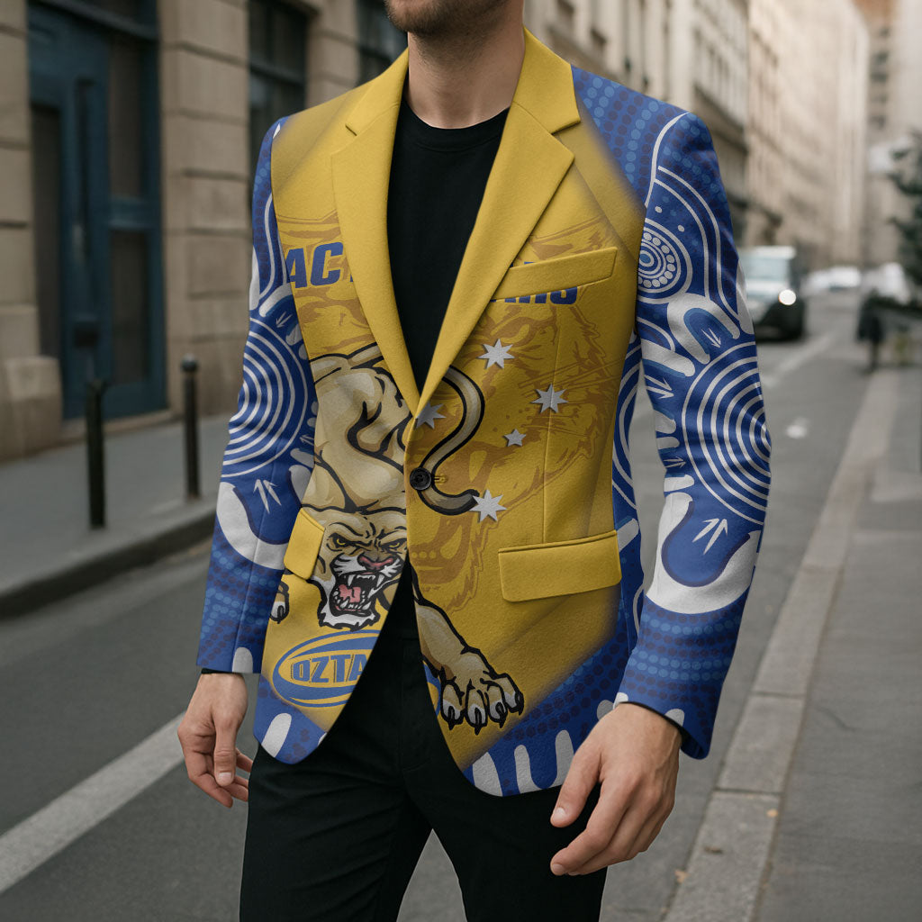 ACT Cougars Oztag Custom Blazer Australian Capital Territory Indigenous Art