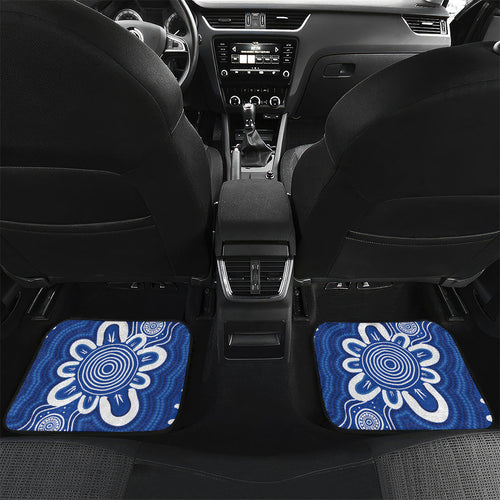 ACT Cougars Oztag Custom Car Mats Australian Capital Territory Indigenous Art