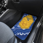 ACT Cougars Oztag Custom Car Mats Australian Capital Territory Indigenous Art