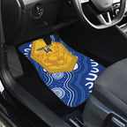 ACT Cougars Oztag Custom Car Mats Australian Capital Territory Indigenous Art