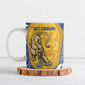 ACT Cougars Oztag Custom Ceramic Mug Australian Capital Territory Indigenous Art