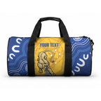ACT Cougars Oztag Custom Duffle Bag Australian Capital Territory Indigenous Art