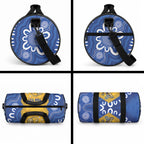 ACT Cougars Oztag Custom Duffle Bag Australian Capital Territory Indigenous Art