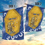 ACT Cougars Oztag Custom Garden Flag Australian Capital Territory Indigenous Art