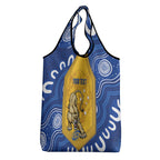 ACT Cougars Oztag Custom Grocery Bag Australian Capital Territory Indigenous Art