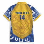 ACT Cougars Oztag Custom Hawaiian Shirt Australian Capital Territory Indigenous Art