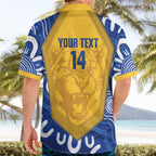 ACT Cougars Oztag Custom Hawaiian Shirt Australian Capital Territory Indigenous Art