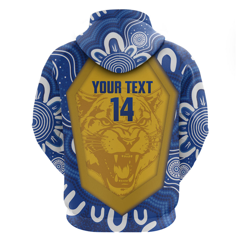 ACT Cougars Oztag Custom Hoodie Australian Capital Territory Indigenous Art