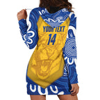 ACT Cougars Oztag Custom Hoodie Dress Australian Capital Territory Indigenous Art