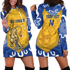 ACT Cougars Oztag Custom Hoodie Dress Australian Capital Territory Indigenous Art