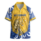 ACT Cougars Oztag Custom Kid Hawaiian Shirt Australian Capital Territory Indigenous Art