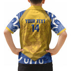 ACT Cougars Oztag Custom Kid Hawaiian Shirt Australian Capital Territory Indigenous Art