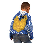 ACT Cougars Oztag Custom Kid Hoodie Australian Capital Territory Indigenous Art