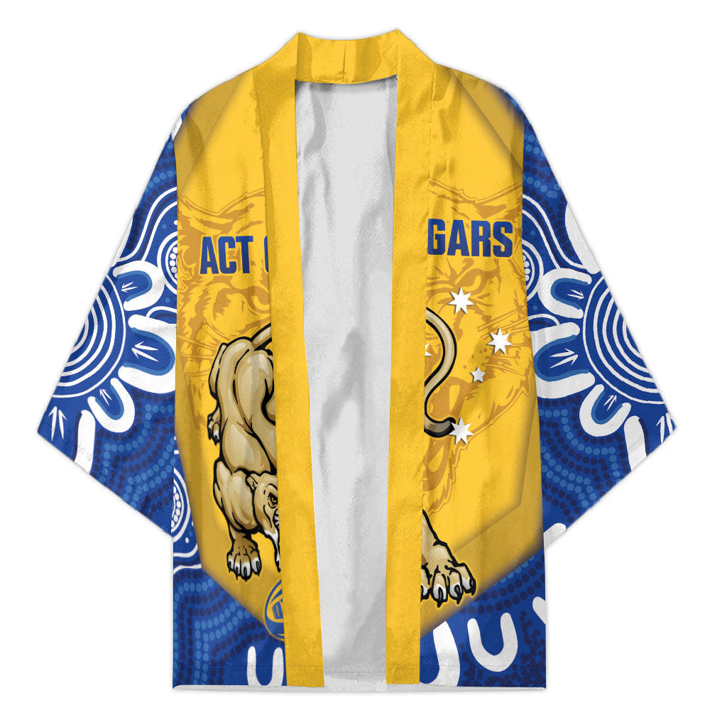 ACT Cougars Oztag Custom Kimono Australian Capital Territory Indigenous Art