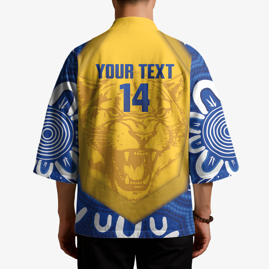 ACT Cougars Oztag Custom Kimono Australian Capital Territory Indigenous Art