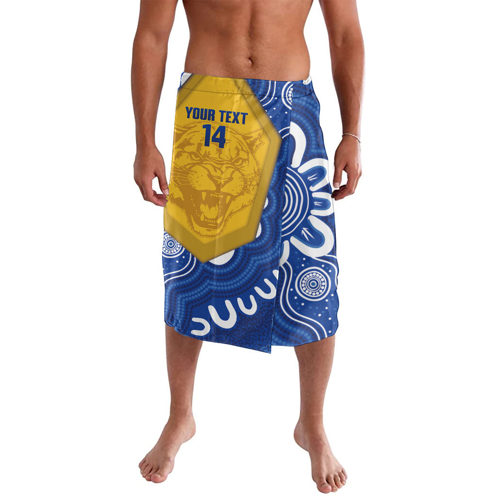 ACT Cougars Oztag Custom Lavalava Australian Capital Territory Indigenous Art