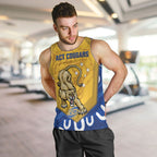 ACT Cougars Oztag Custom Men Tank Top Australian Capital Territory Indigenous Art