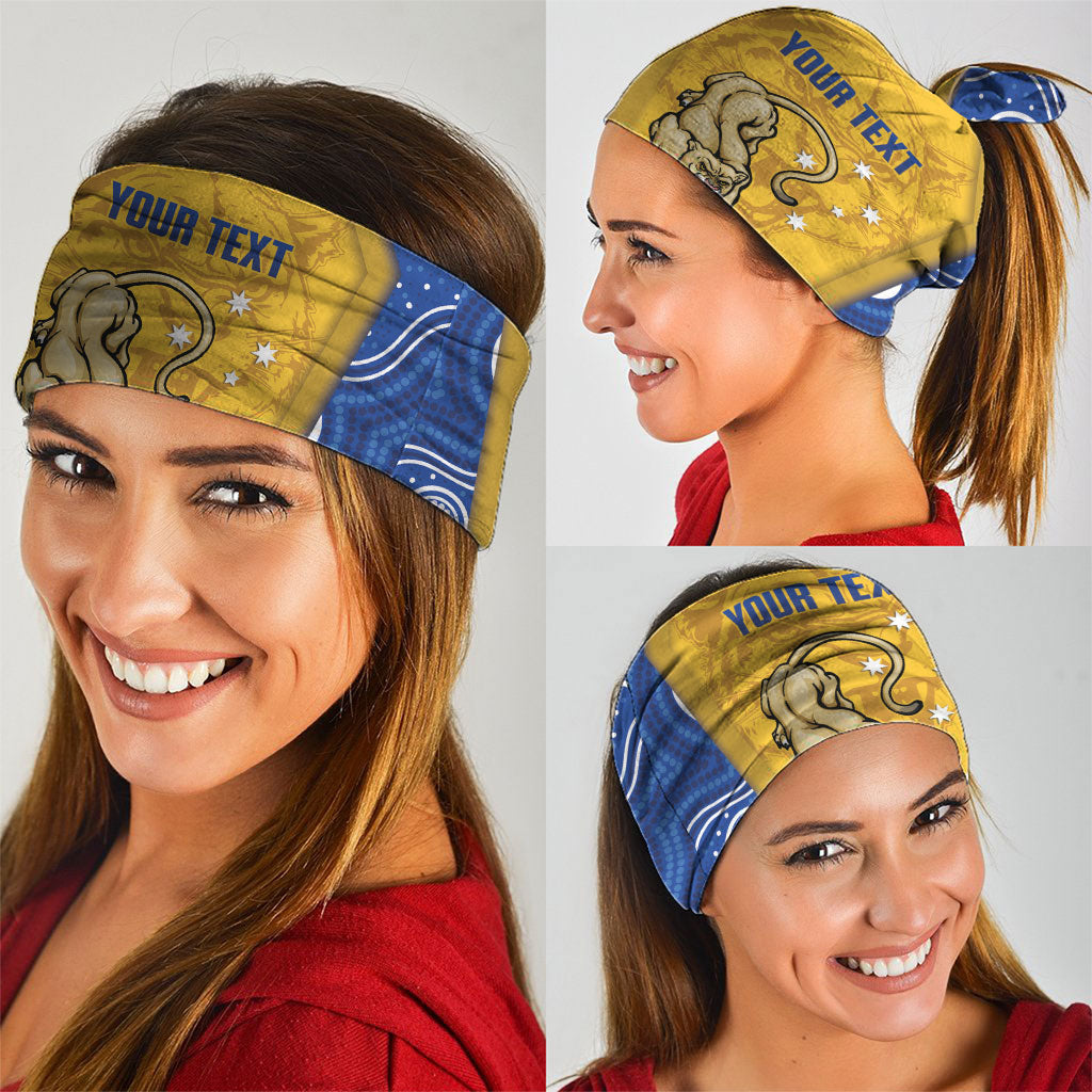 ACT Cougars Oztag Custom Neck Gaiter Australian Capital Territory Indigenous Art