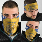 ACT Cougars Oztag Custom Neck Gaiter Australian Capital Territory Indigenous Art