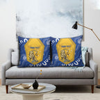 ACT Cougars Oztag Custom Pillow Cover Australian Capital Territory Indigenous Art