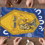 ACT Cougars Oztag Custom Puzzle Australian Capital Territory Indigenous Art