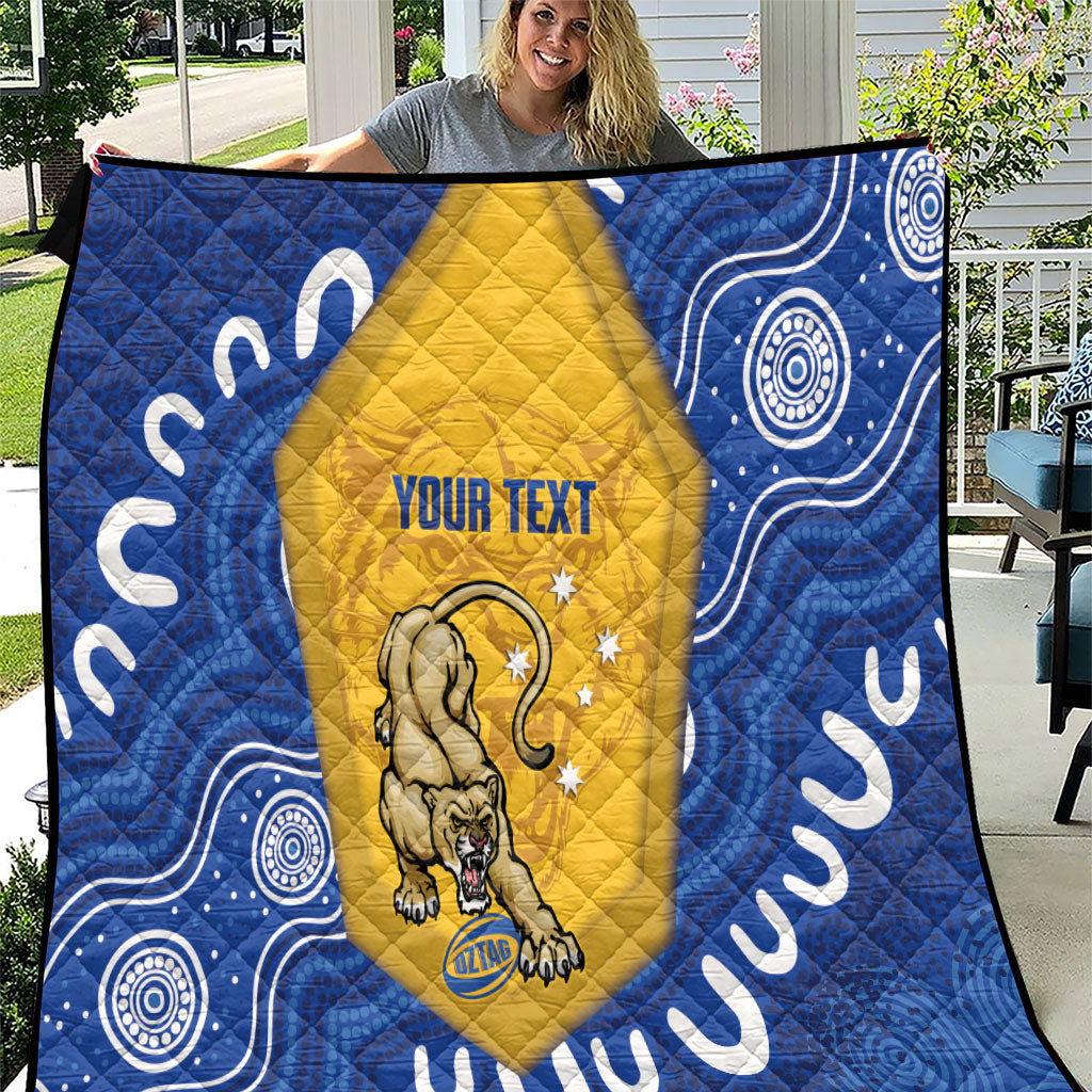 ACT Cougars Oztag Custom Quilt Australian Capital Territory Indigenous Art